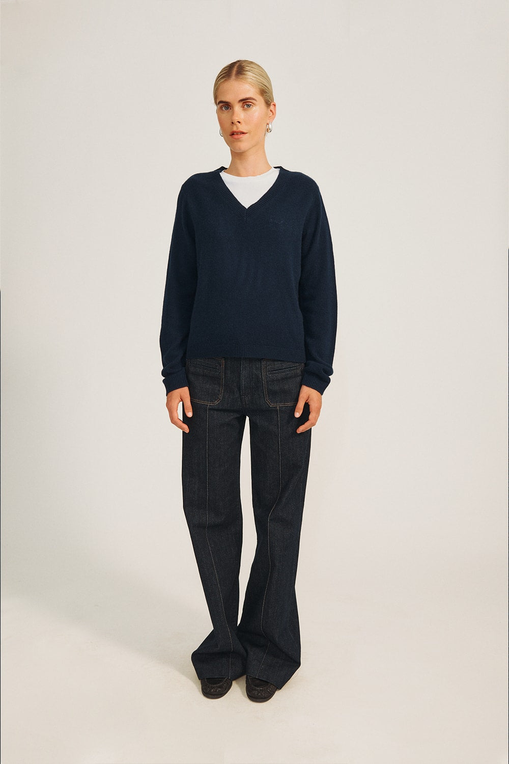 Rubie Blouse - Navy