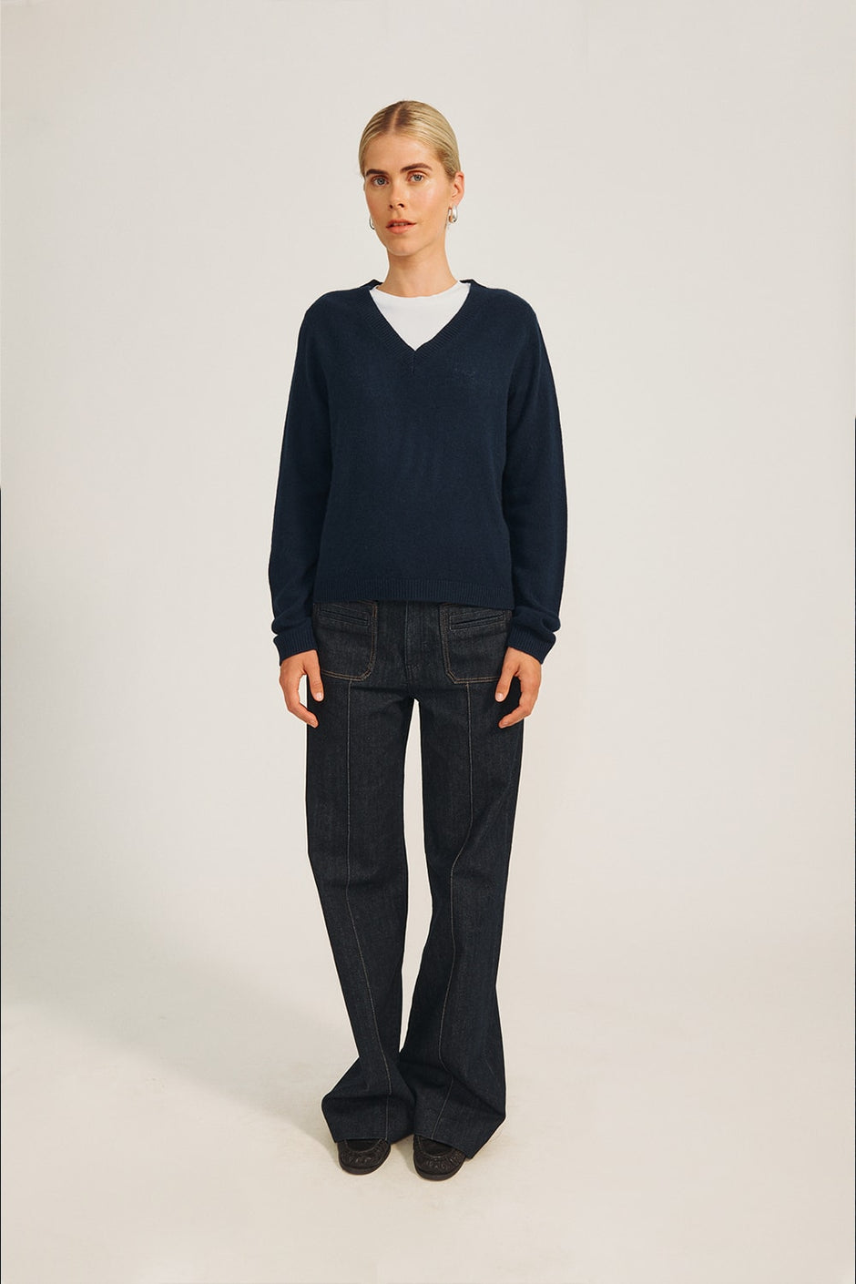 Rubie Blouse - Navy