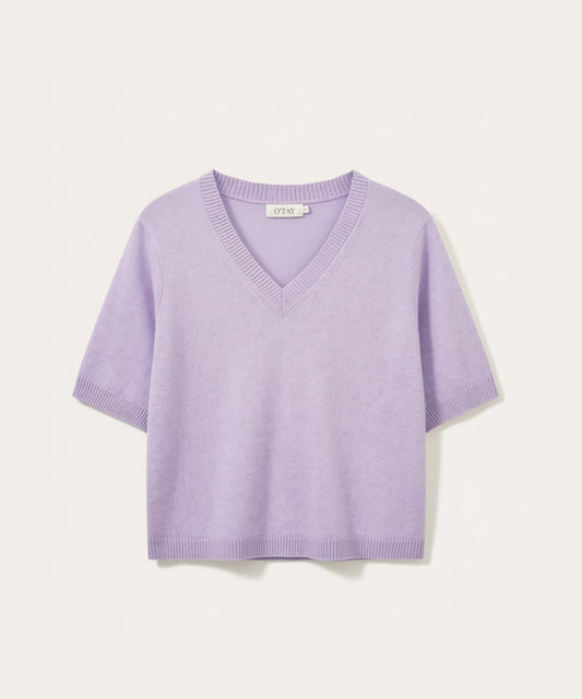 Riva T-Shirt - Soft Lavendar