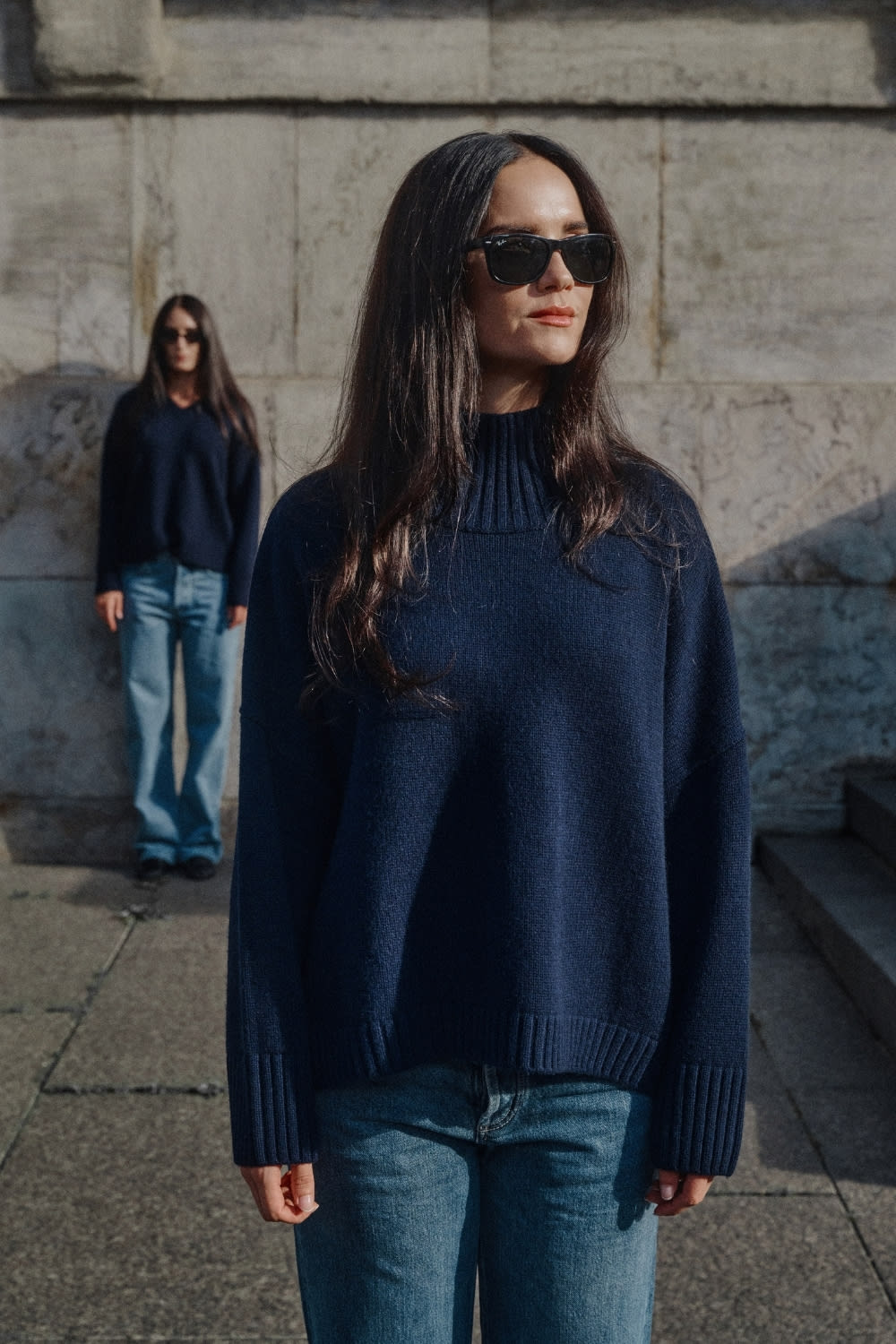 Idette Jumper - Navy