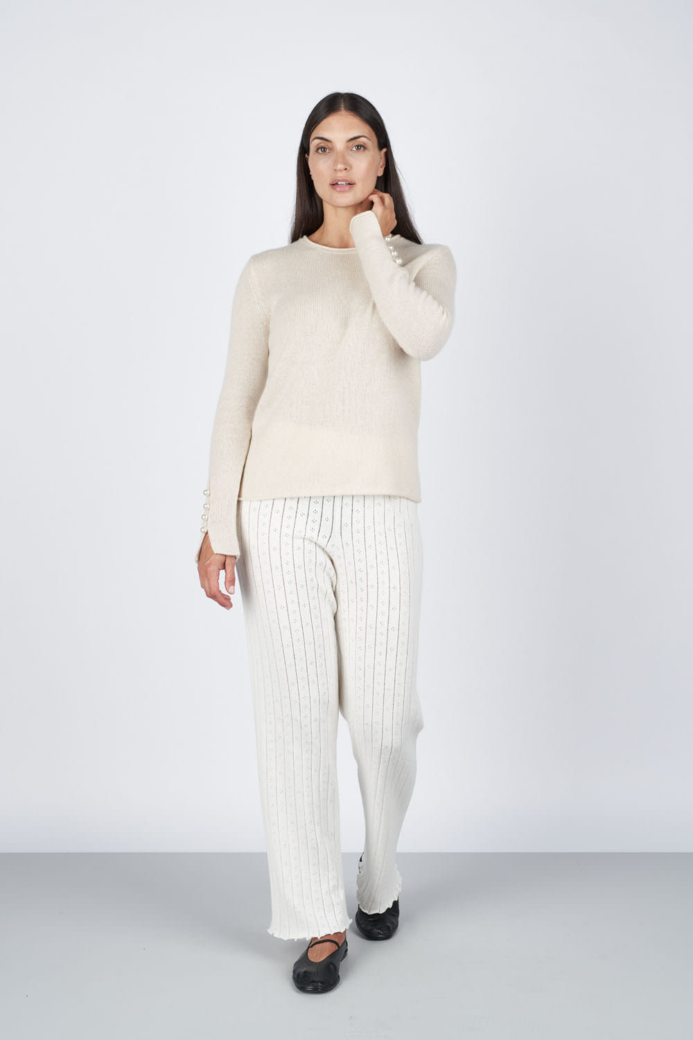 Abbelone Genser - Varm Beige