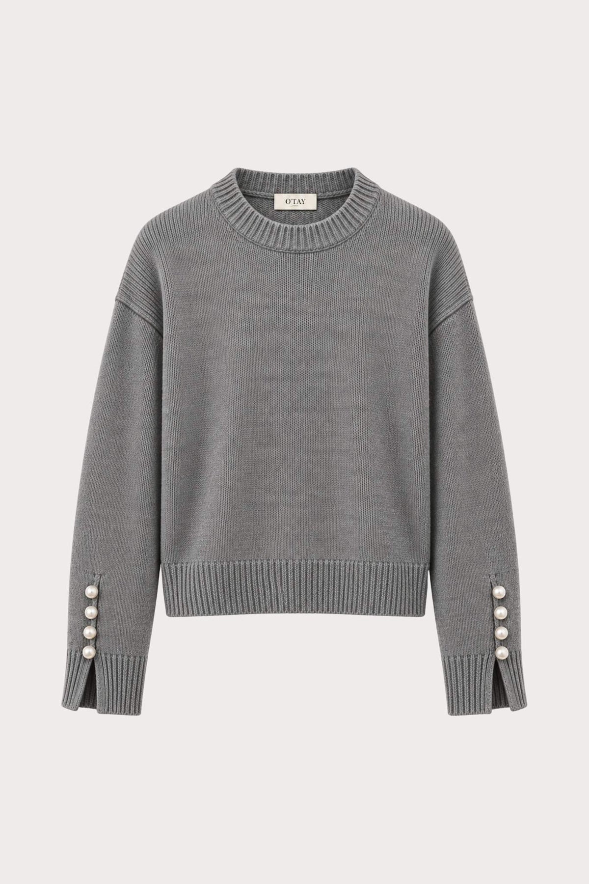 Abbelone Chunky Sweater - Grey