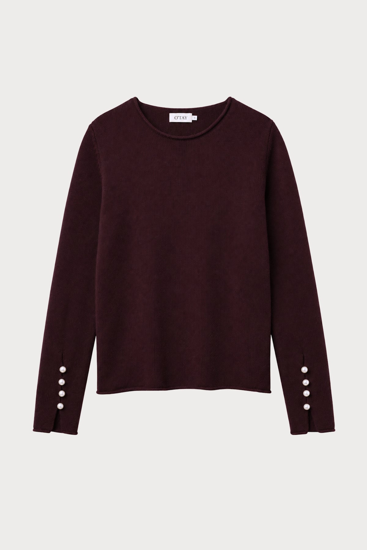 Abbelone Blouse Signature - Plum