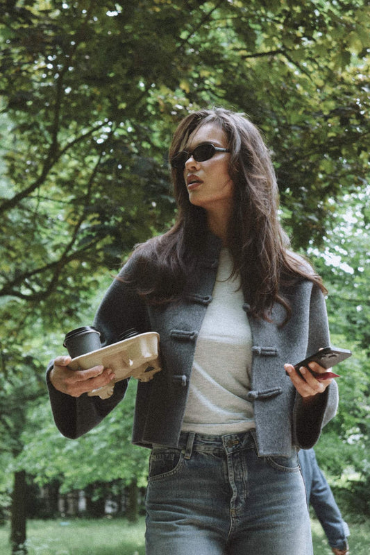 Lily Coat - Mørkegrå