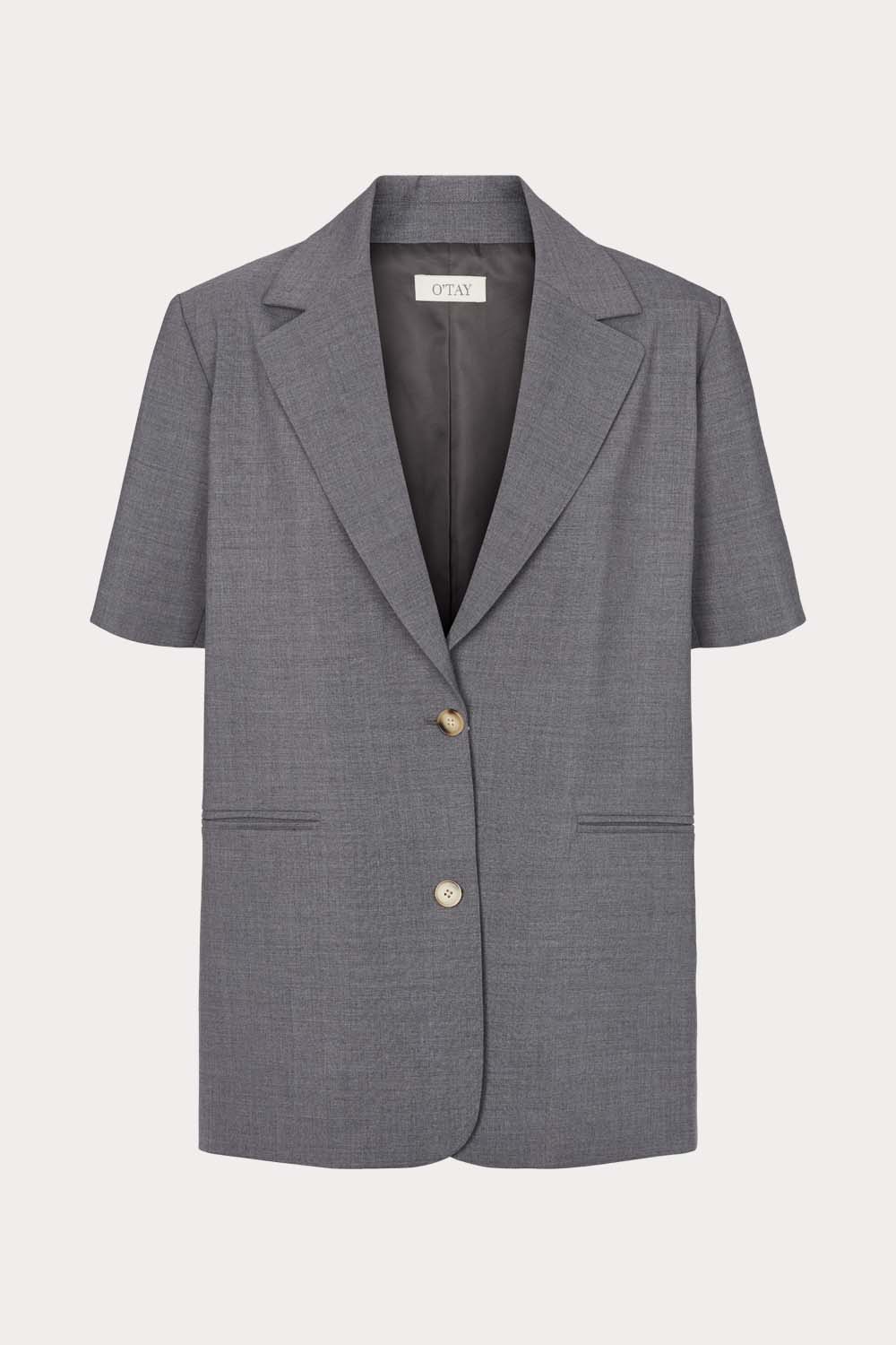 Carola Blazer - Antrasitt