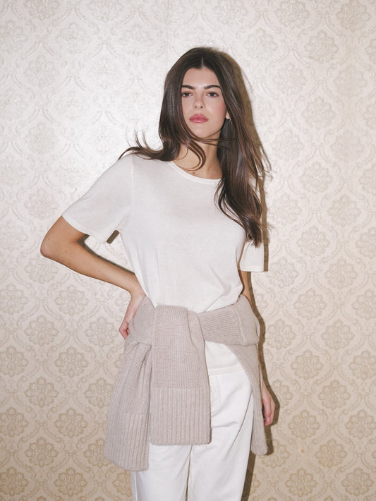 Petra T-Shirt - Off White