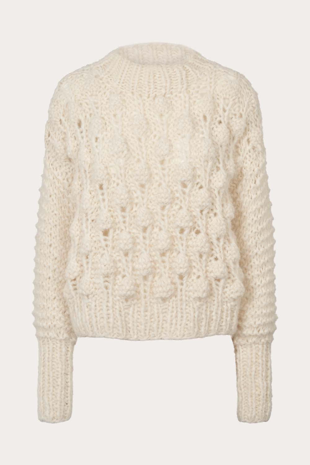 O'TAY Damaris Sweater Blouses Off White