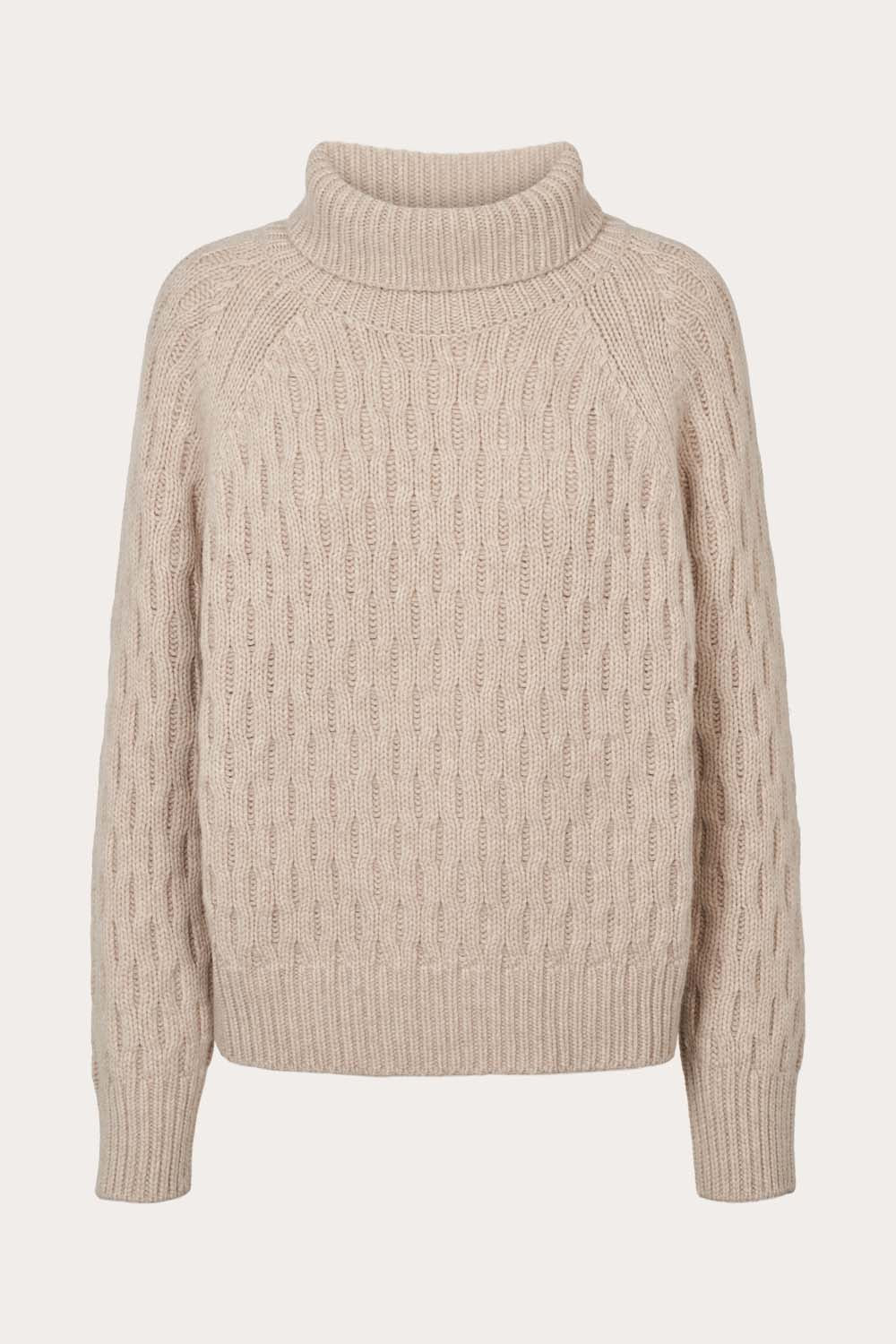 O'TAY Dava Sweater Blouses Tulle Melange