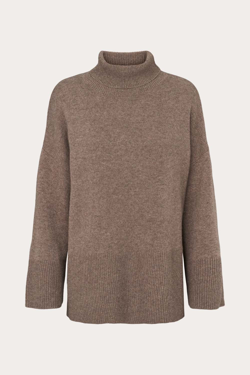 O'TAY Della Sweater Blouses Brownstone