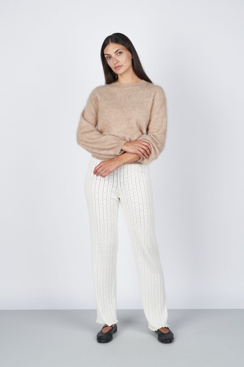 Fabiana Bluse - Camel Melange