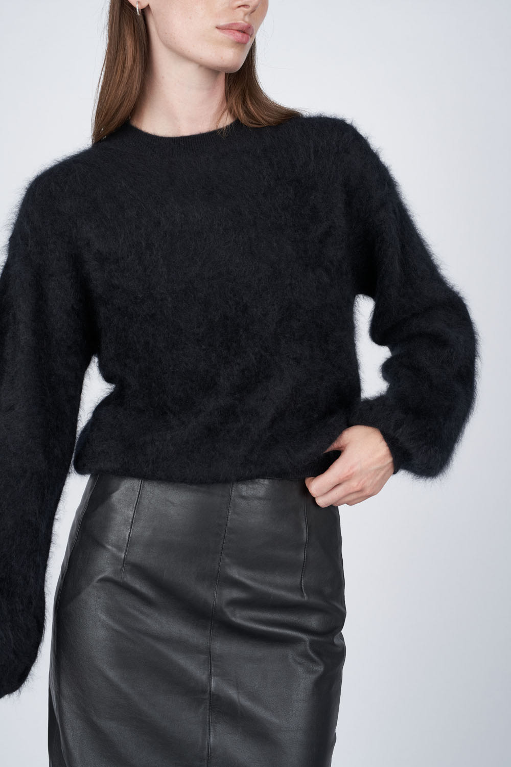 Fabiana-bluse - Svart