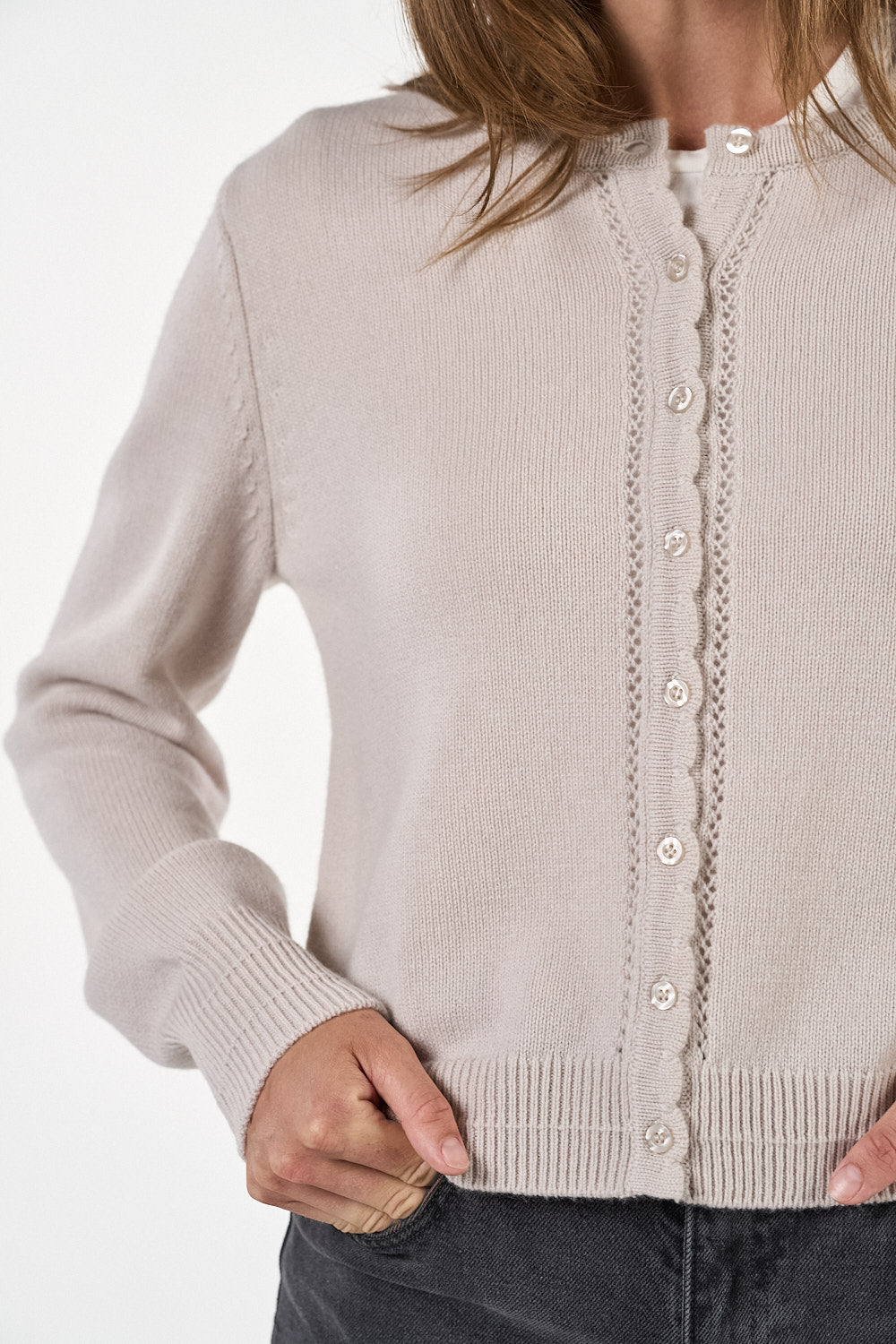 Faith Cardigan - Grå