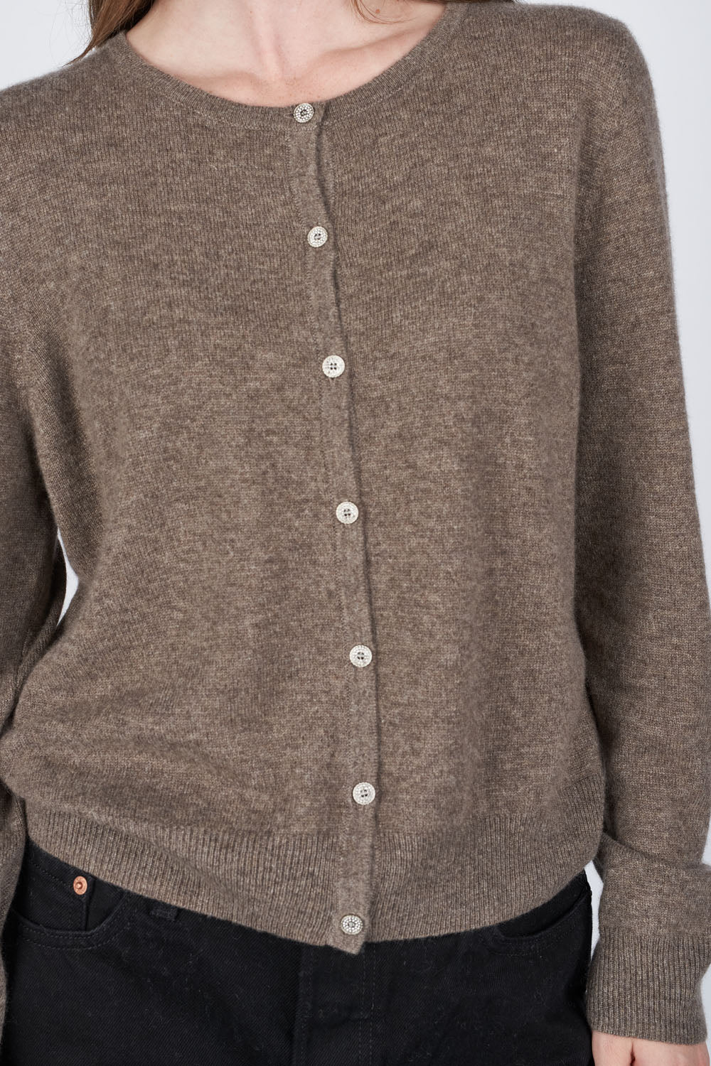 O'TAY Fenix Cardigan Cardigans Brownstone