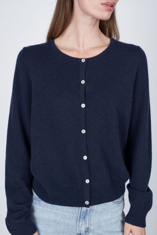 O'TAY Fenix Cardigan Cardigans Navy