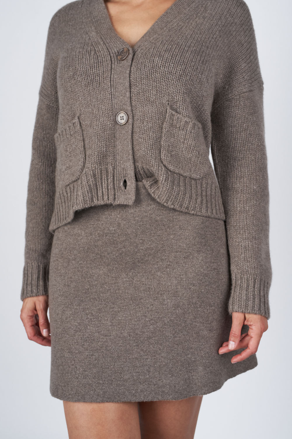 O'TAY Feodora Cardigan Cardigans Brownstone