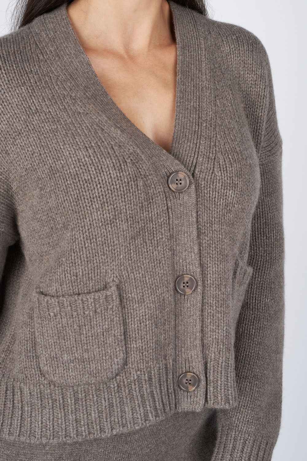 O'TAY Feodora Cardigan Cardigans Brownstone