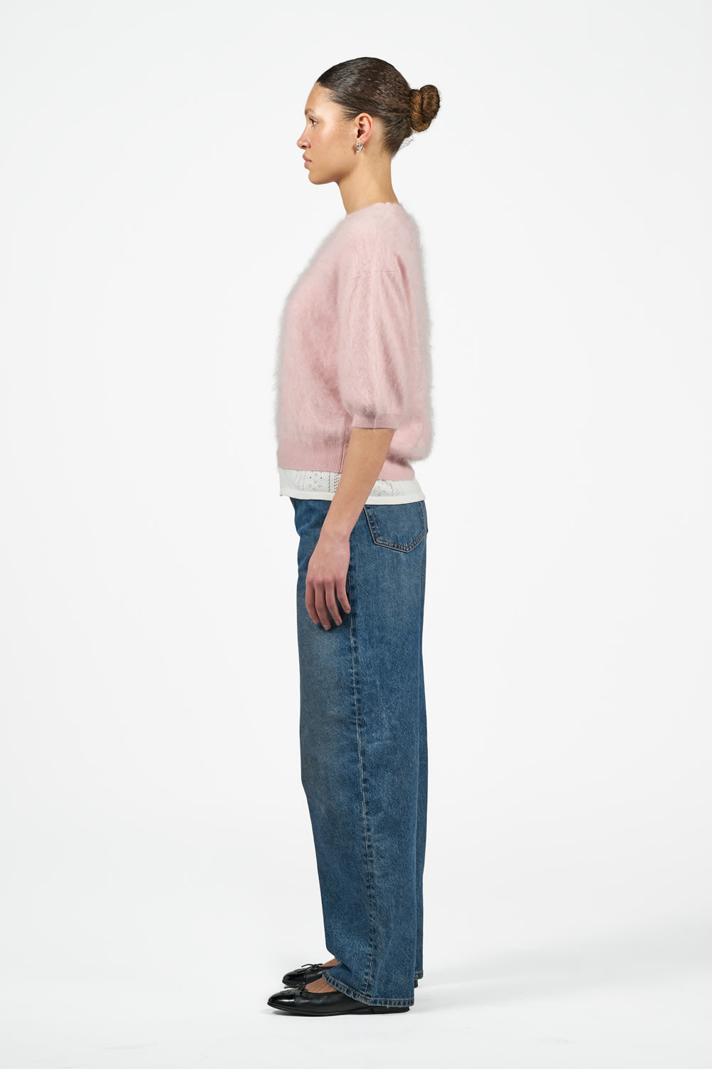 Freya Bluse - Dusty Blush