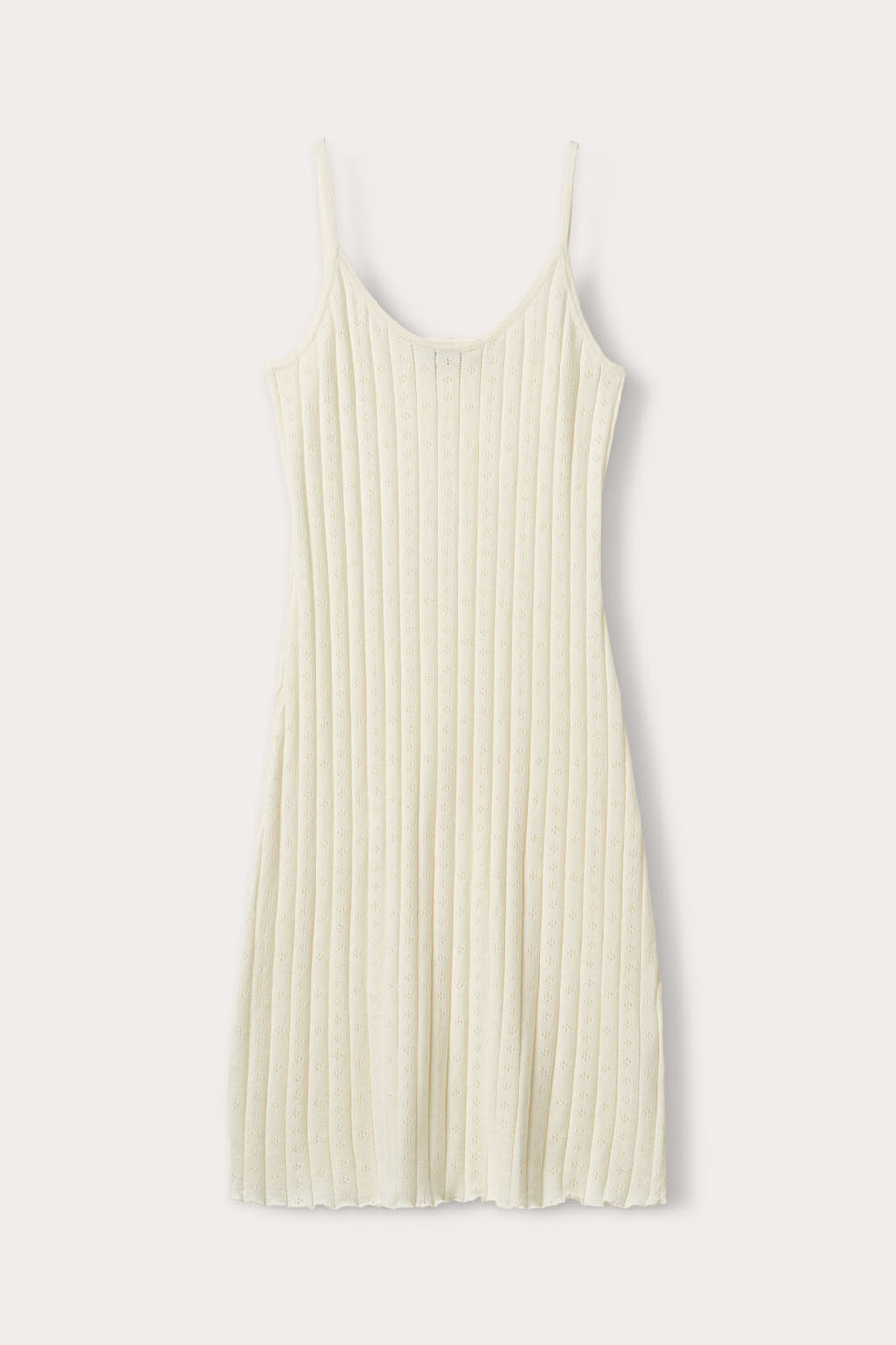 Gabby Kjole Lang - Off White