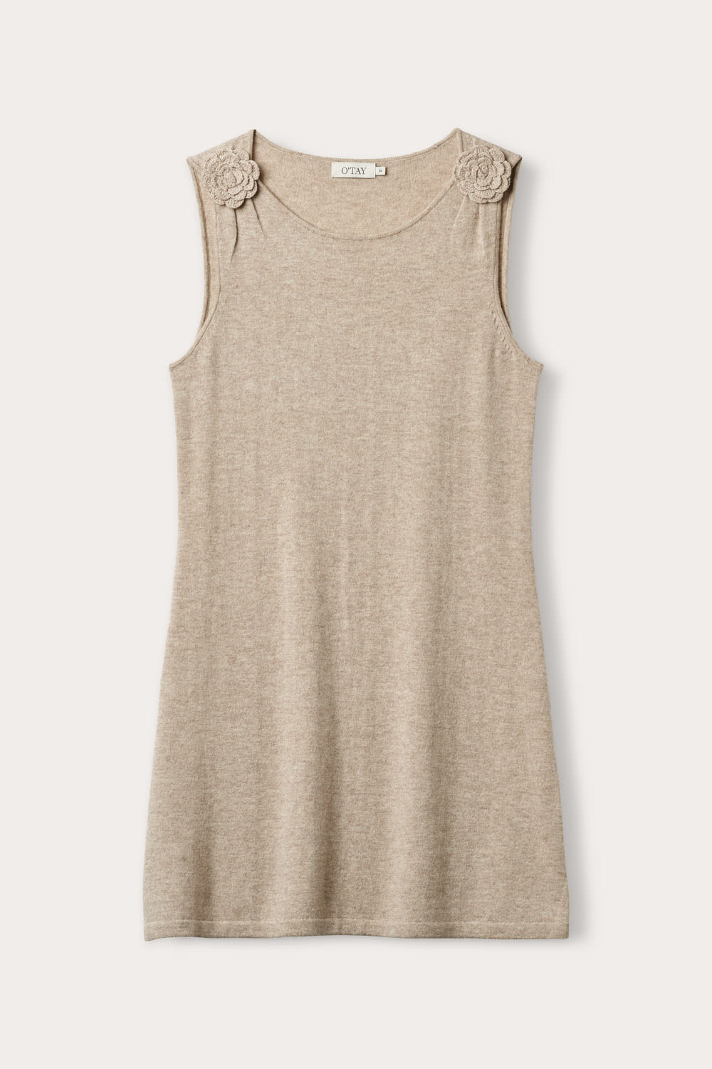 Gardenia Kjole Midi - Sand