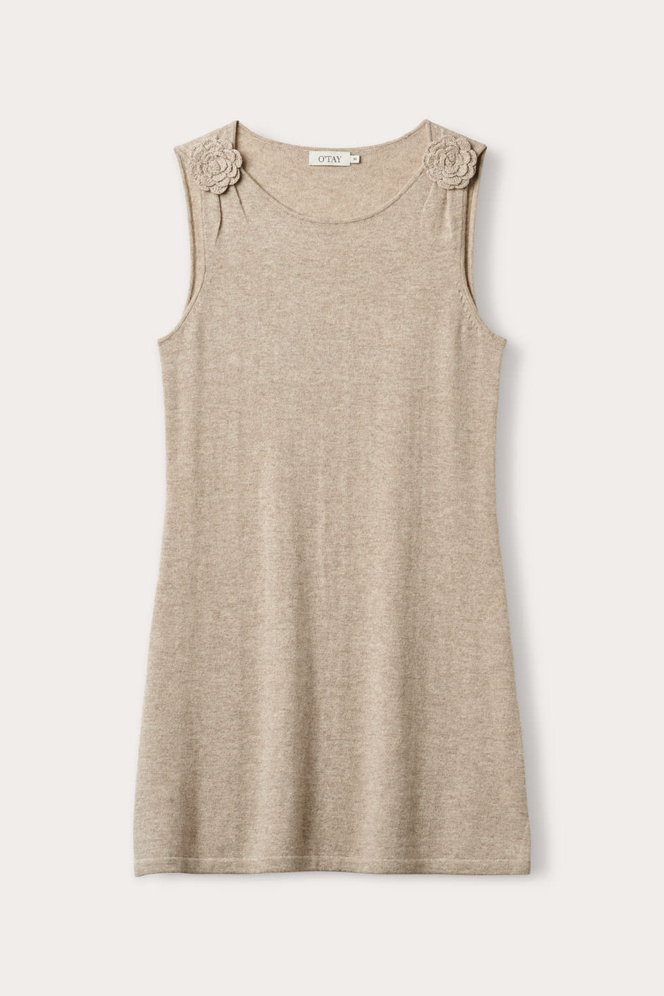 Gardenia Kjole Midi - Sand