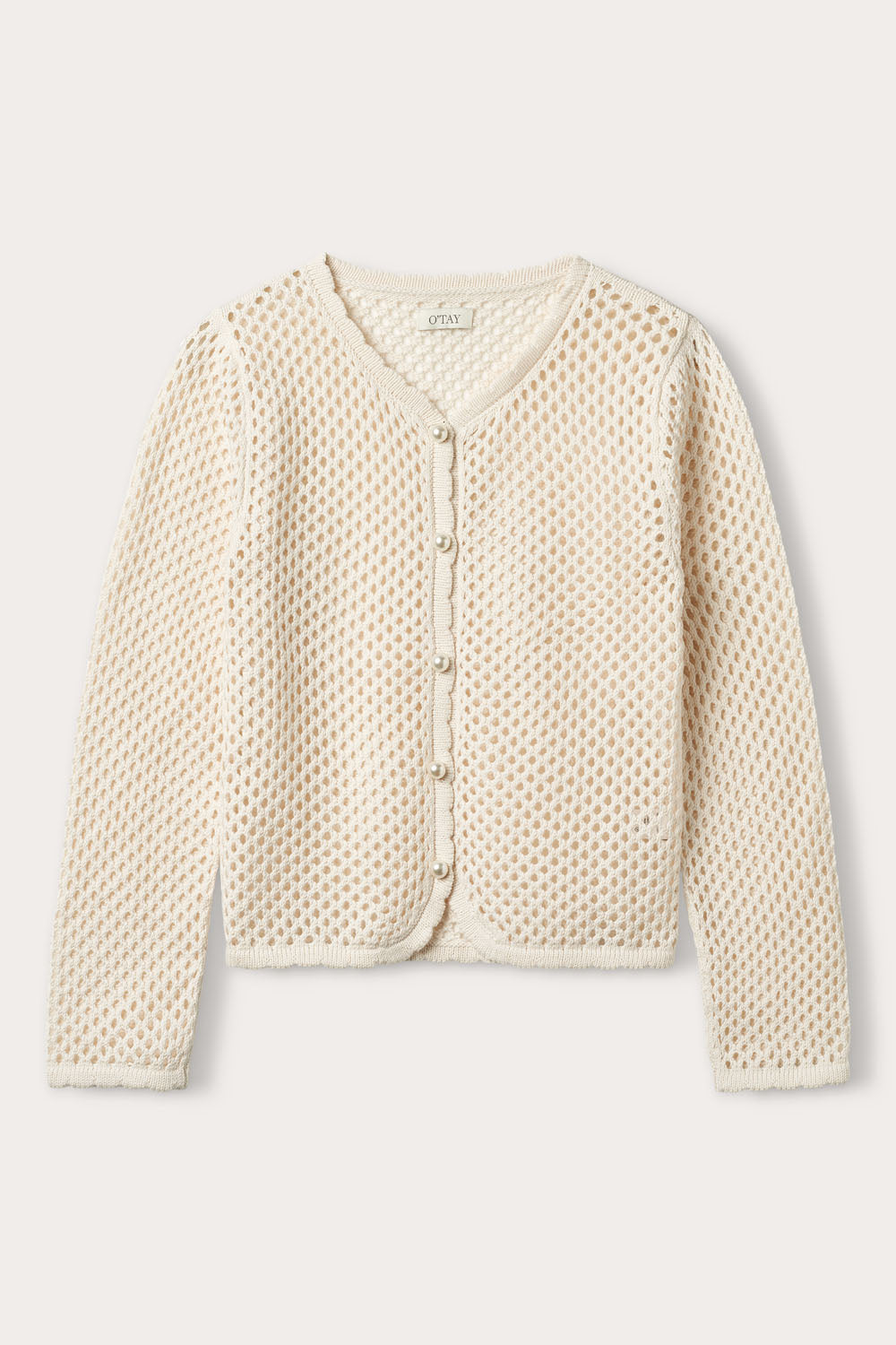 O'TAY Gefion Cardigan Cardigans Off White