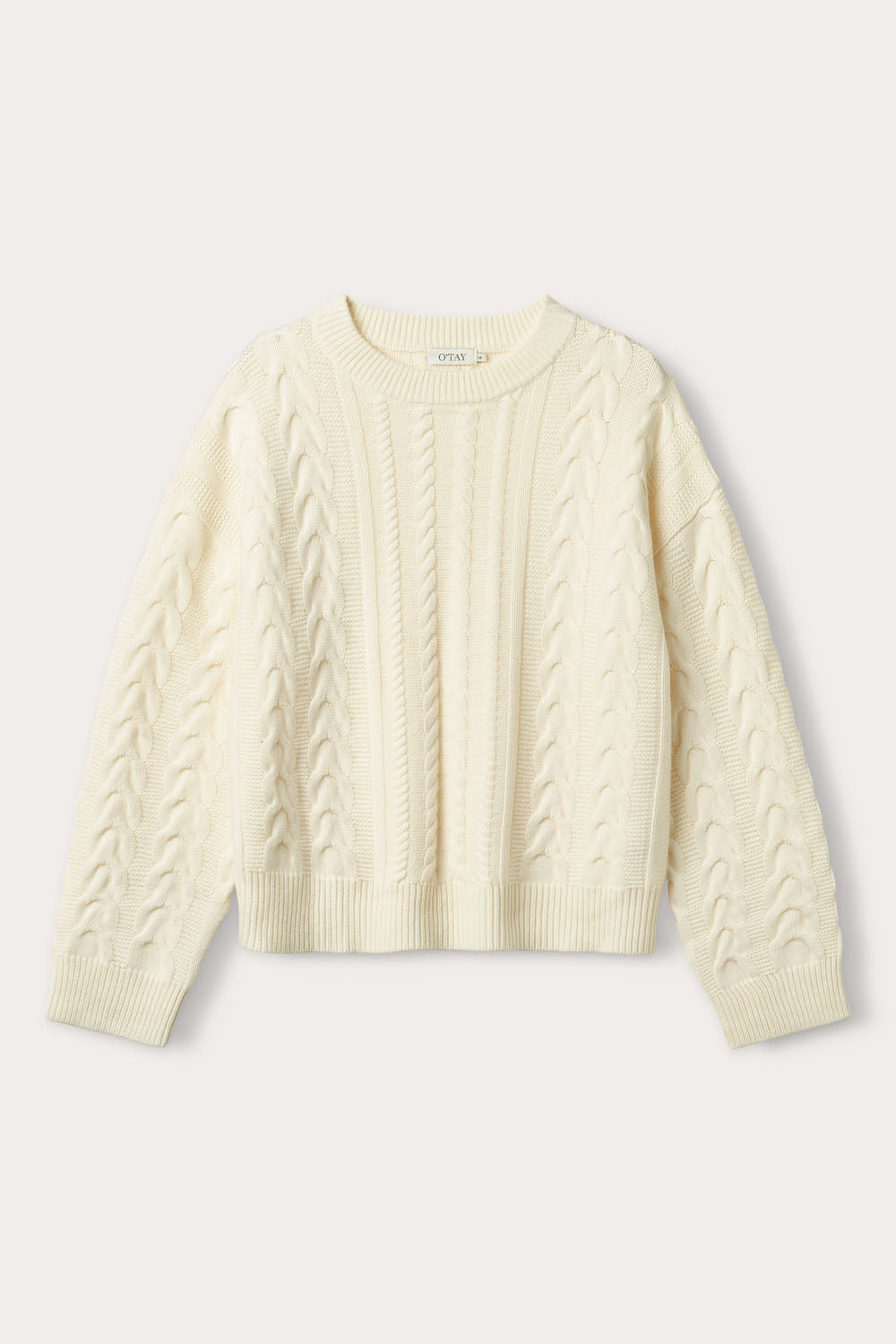 O'TAY Gemma Sweater Blouses Off White