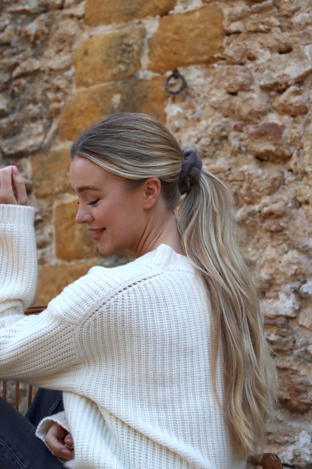 Liten Scrunchie - Brownstone