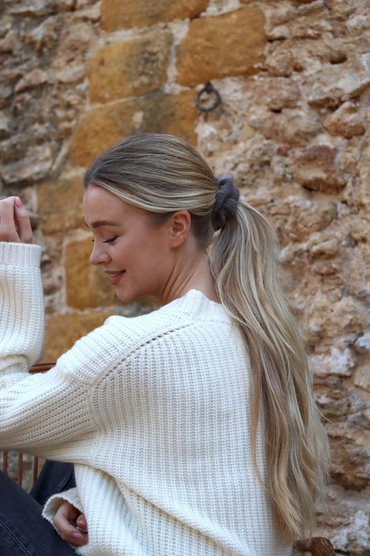 Liten Scrunchie - Brownstone