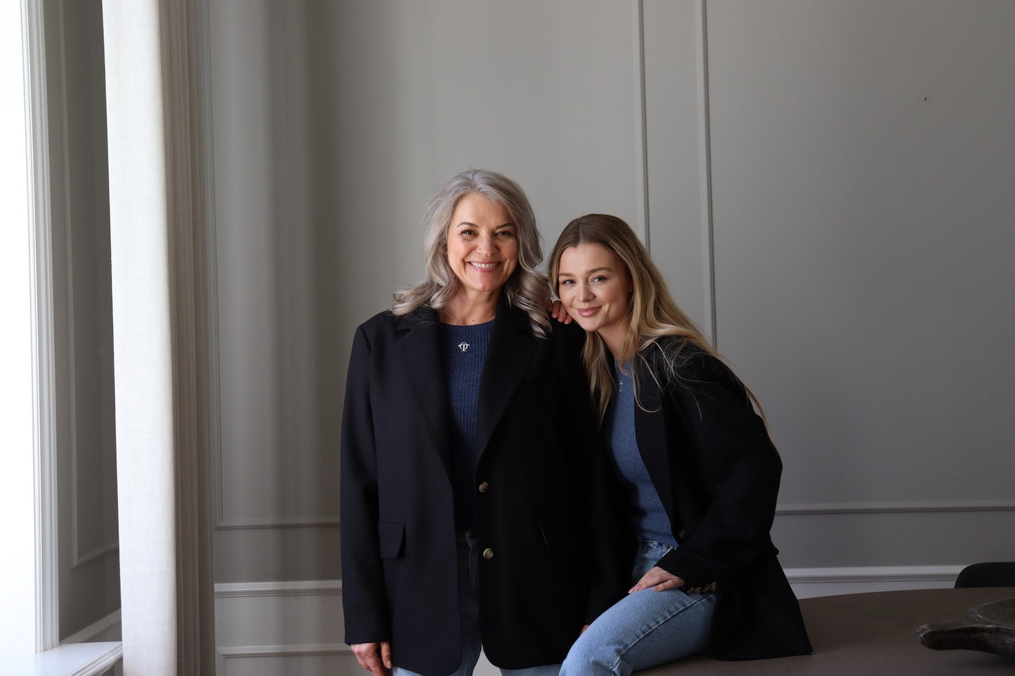 Callie Topp - Blå Melert