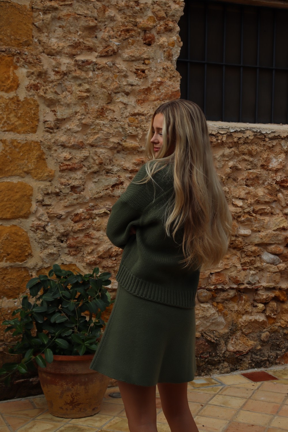 Fantasy Skirt - Mountain Green