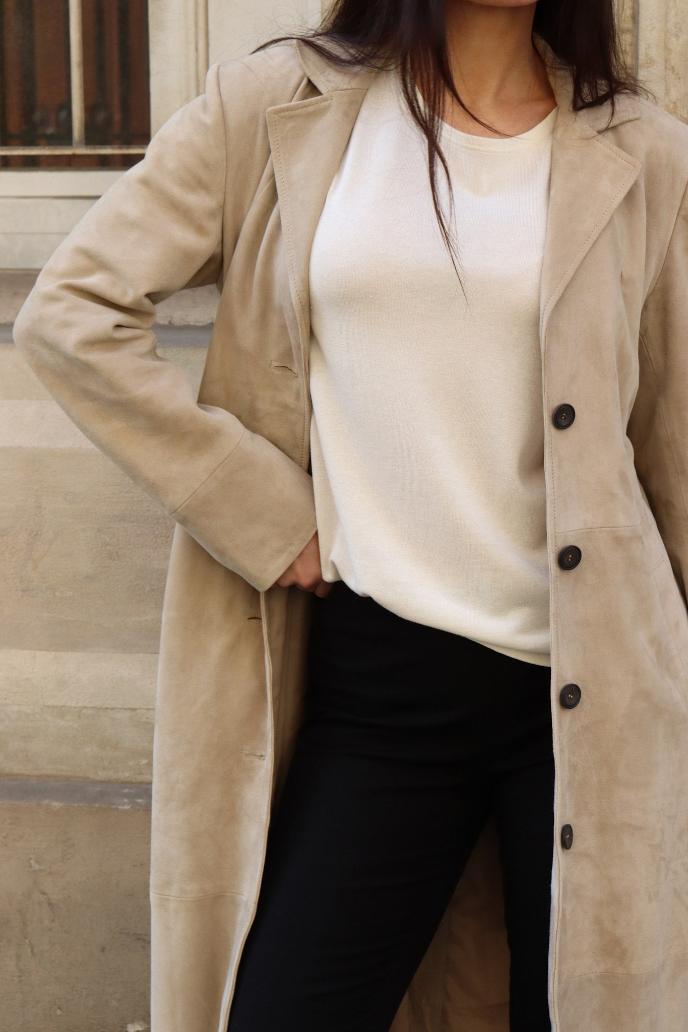 Niella-kåpe - Beige