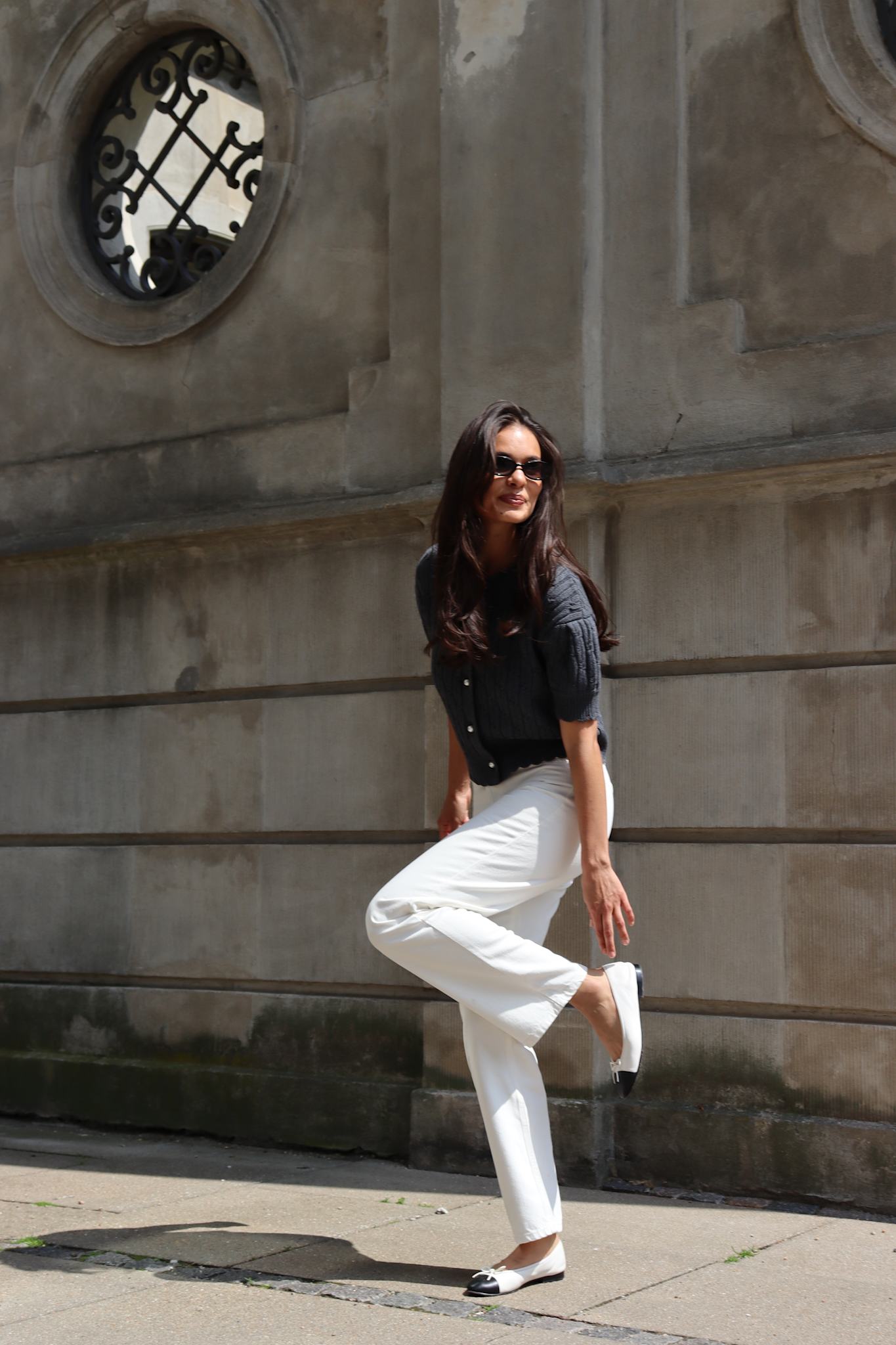 Noabelle Cardigan - Mørkegrå