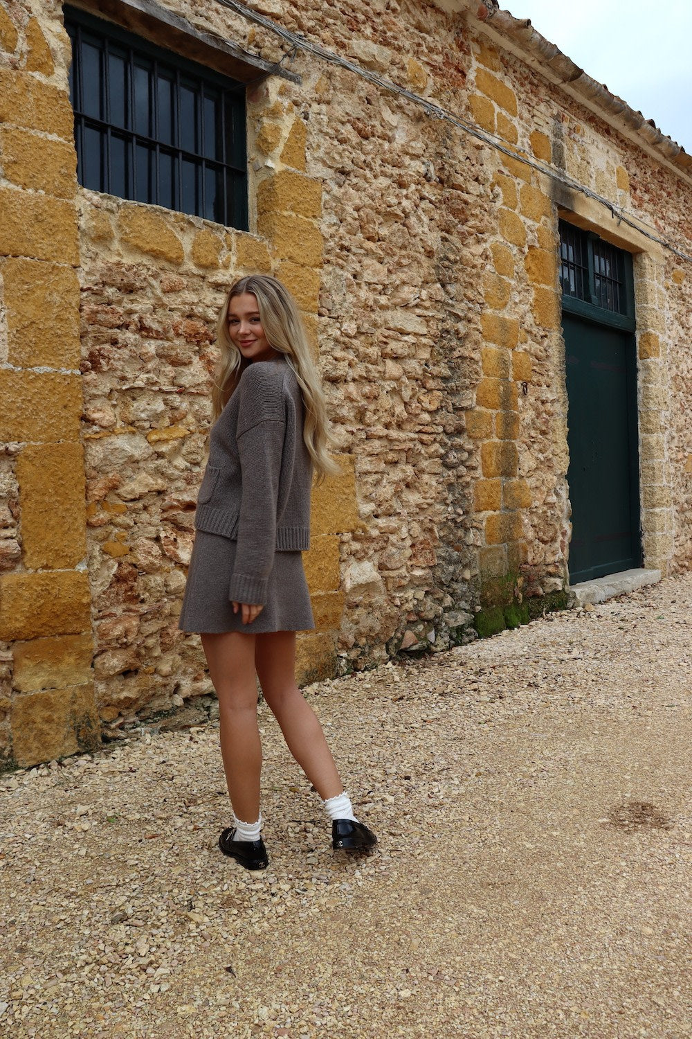 Feodora Cardigan - Brownstone