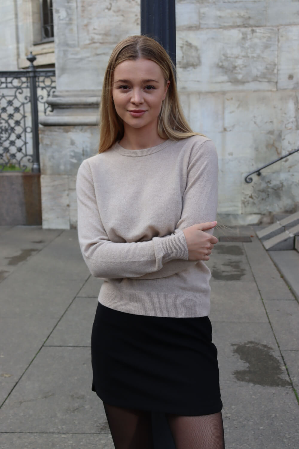 Johanne Bluse - Beige