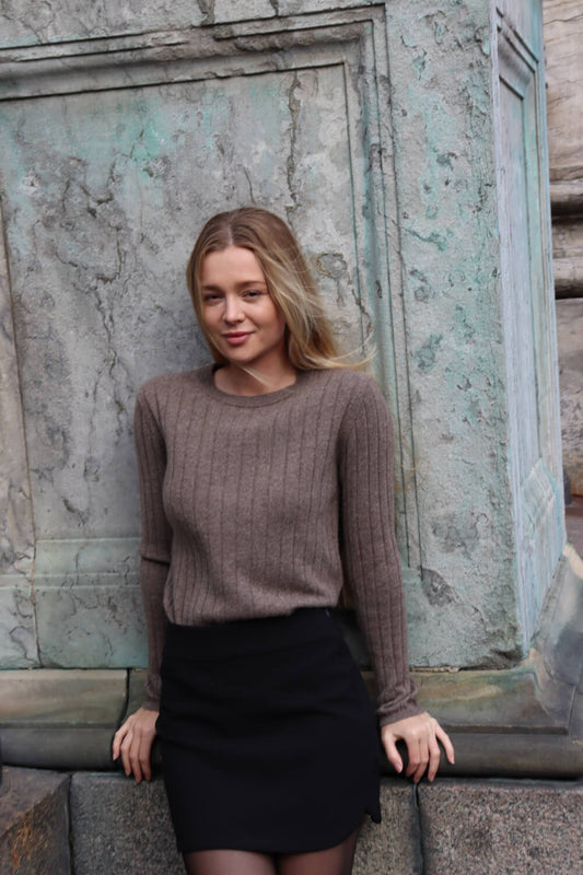 Anna-bluse - Brownstone