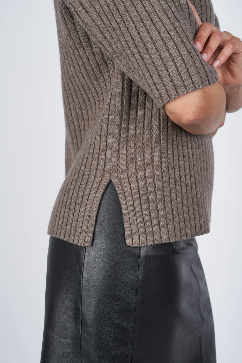 Irina T-skjorte - Brownstone