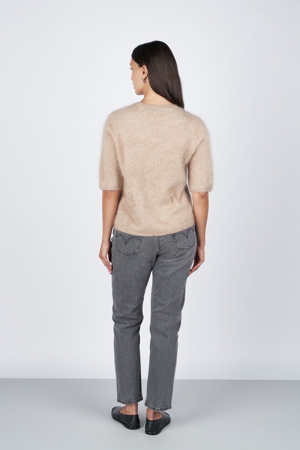 Izzie T-skjorte - Kamelmelert