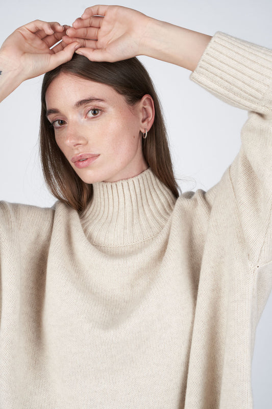 O'TAY Idette Jumper Blouses Warm Beige