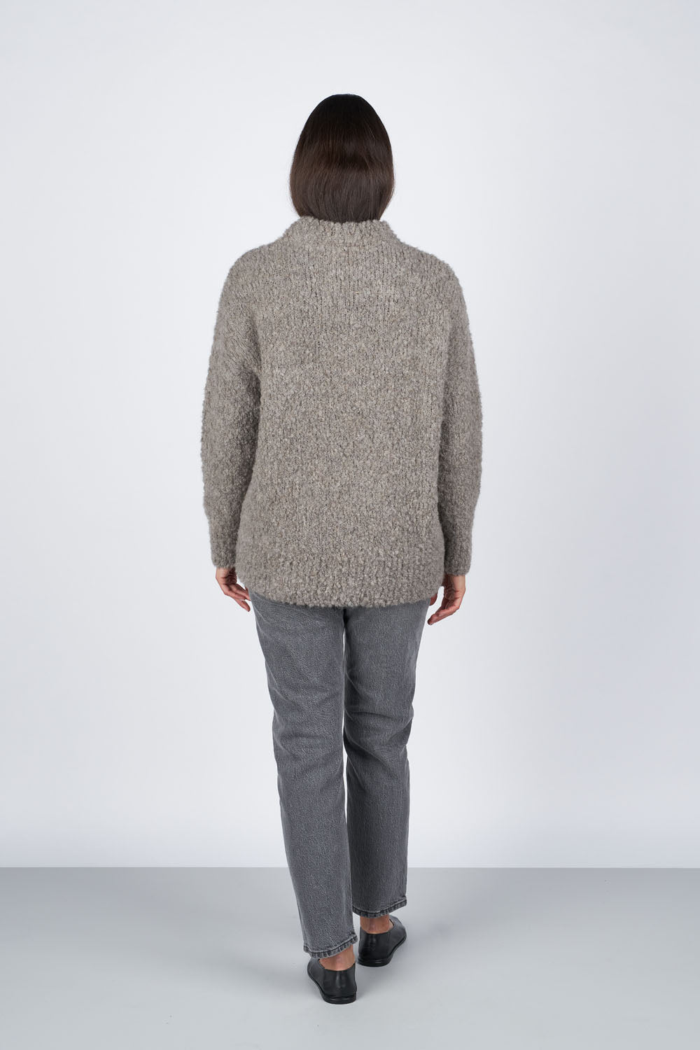 O'TAY Ime Jumper Blouses Teddy Grey