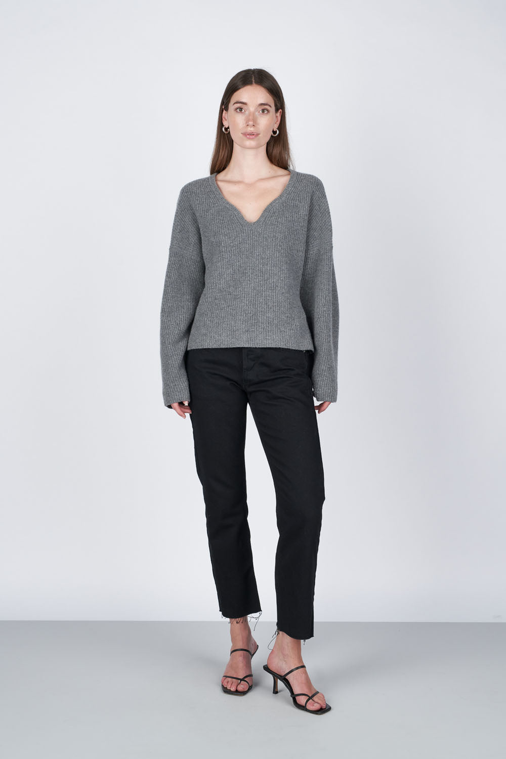 O'TAY Indiga Blouse Blouses Stone Grey