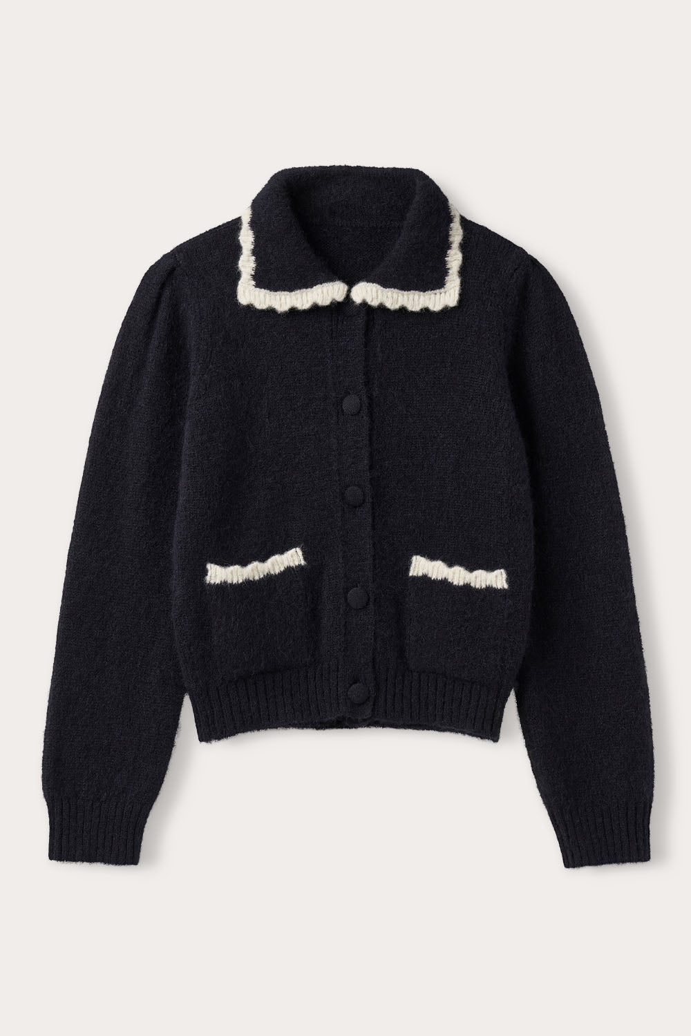 O'TAY Isabella Cardigan Cardigans Navy