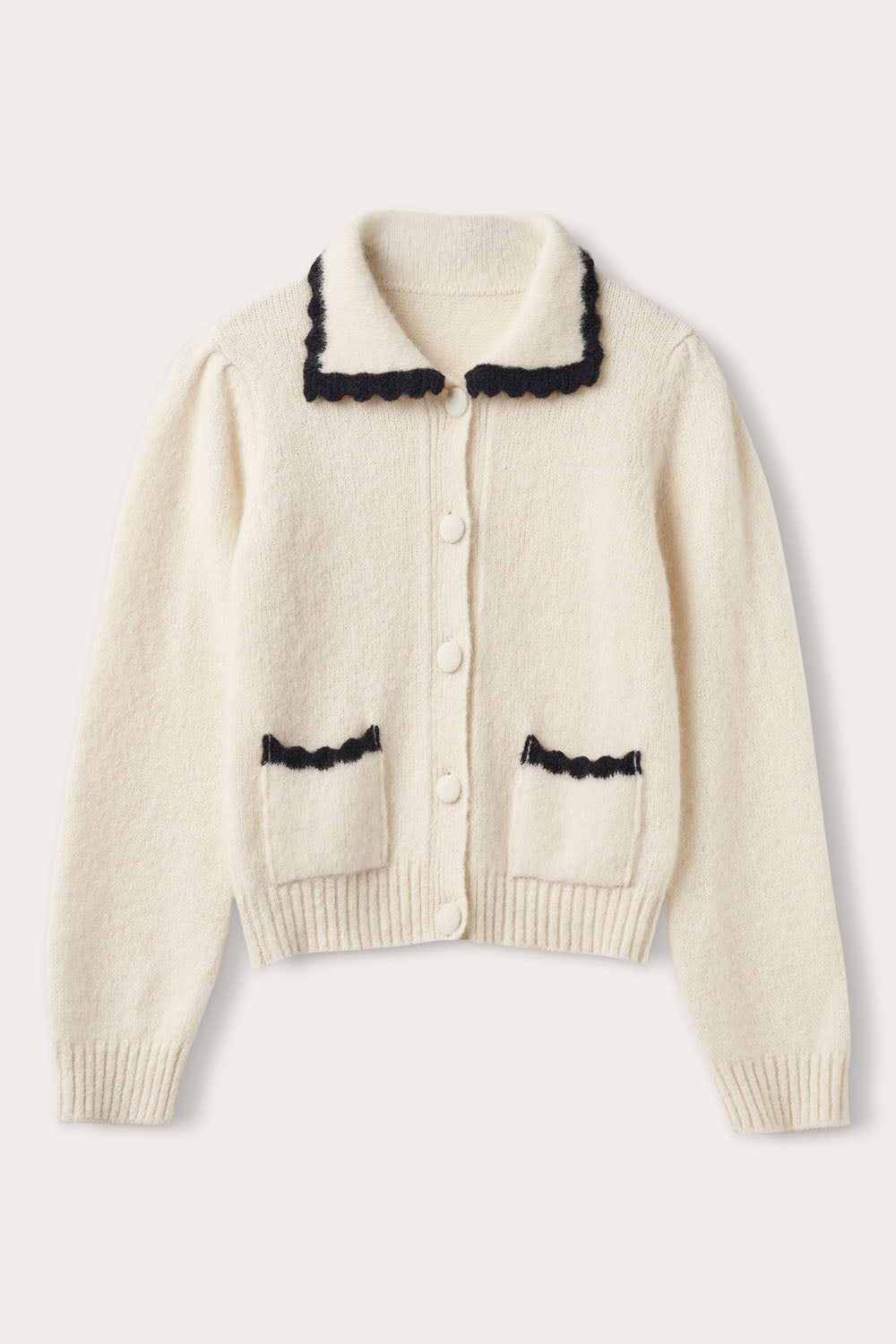 O'TAY Isabella Cardigan Cardigans Off White