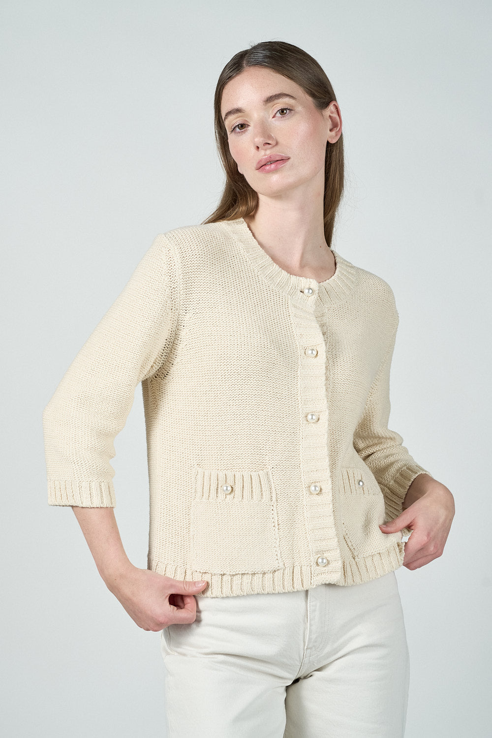 Kimmie Cardigan - Beige