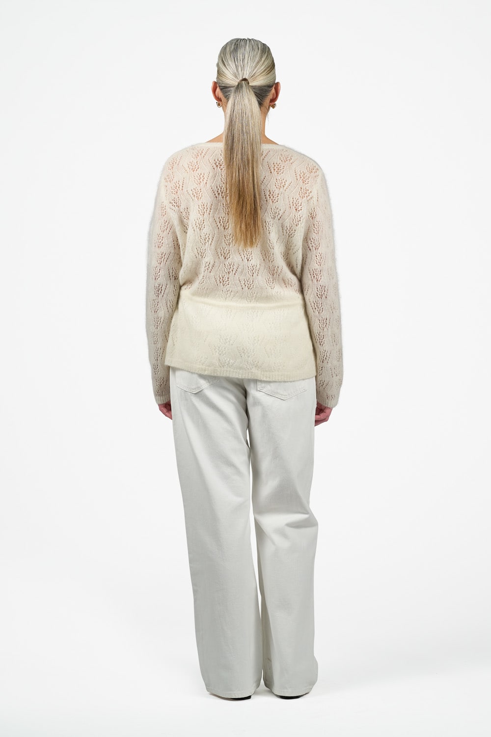 Koné-bluse - Off White