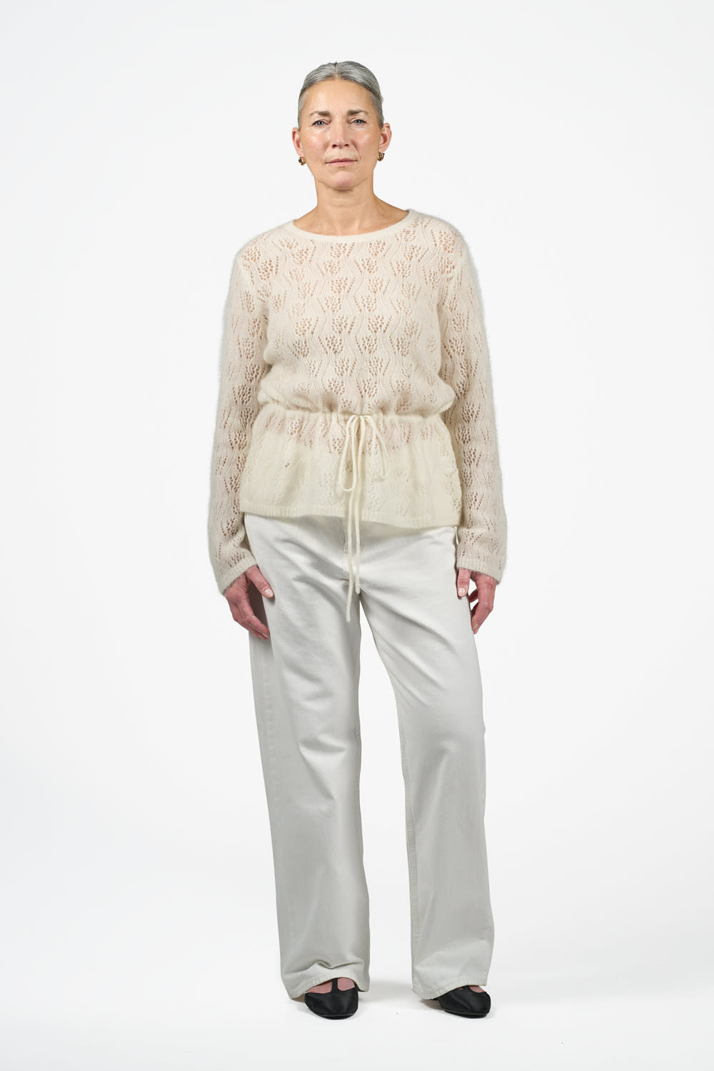 Koné-bluse - Off White