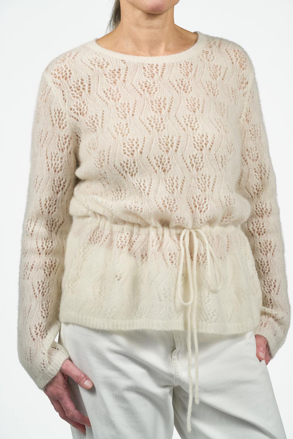 Koné-bluse - Off White