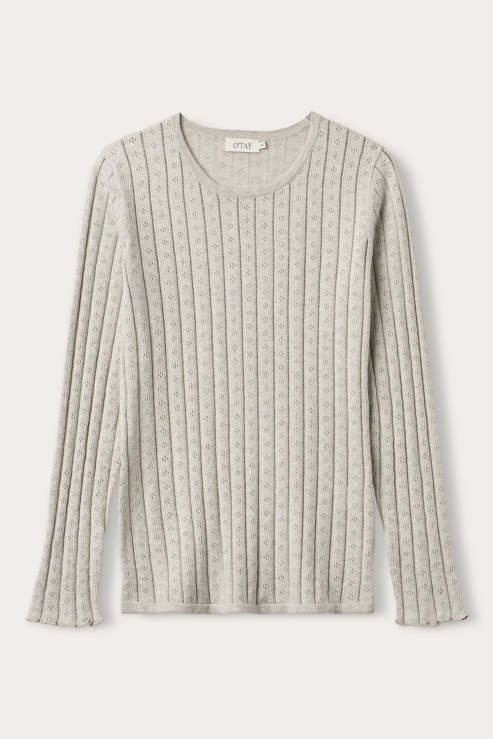 Kristin Bluse - Lys Grå