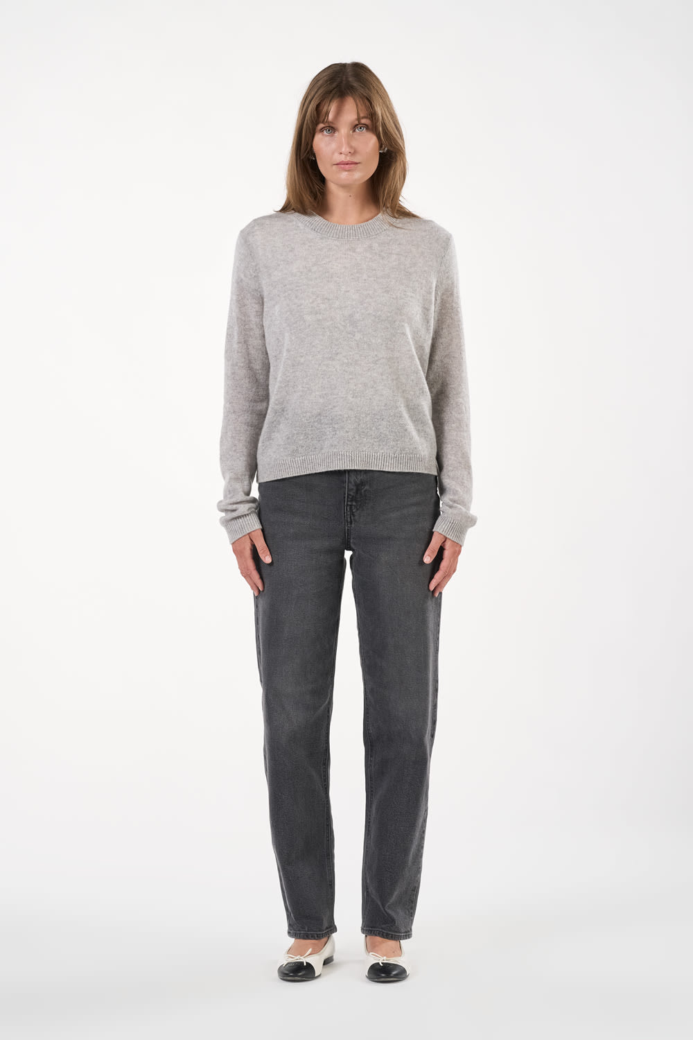Lace Blouse - Light Grey