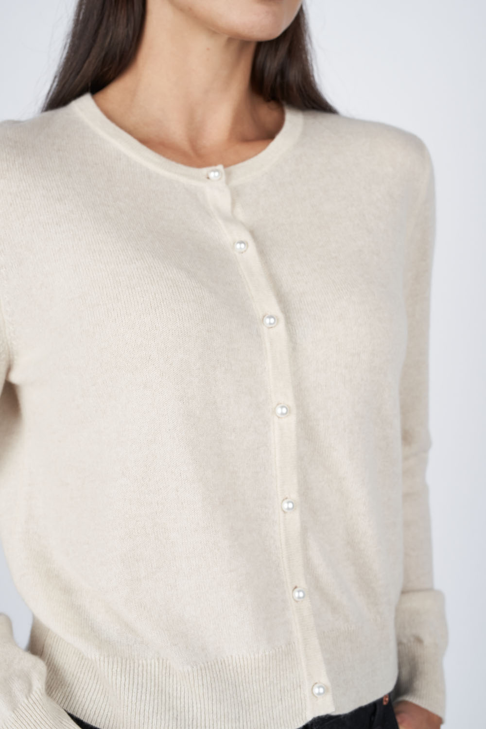 Lailabeth Cardigan - Varm Beige