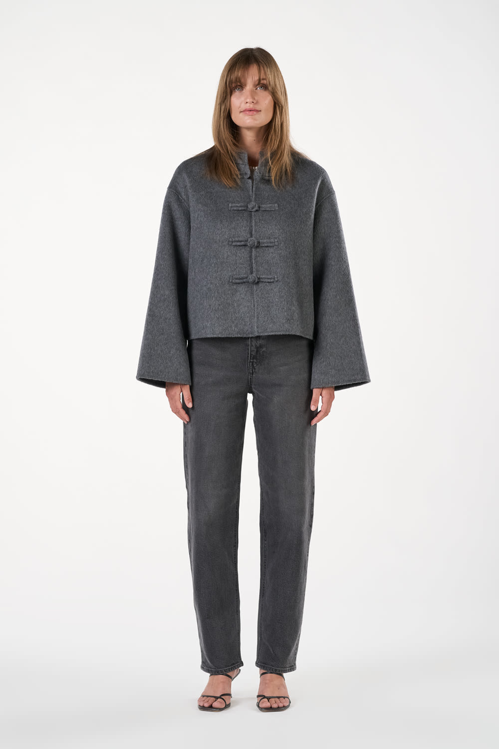 Lily Coat - Dark Grey